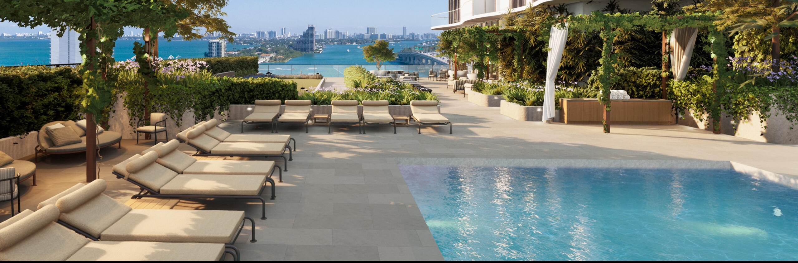 Amplios espacios de relajación